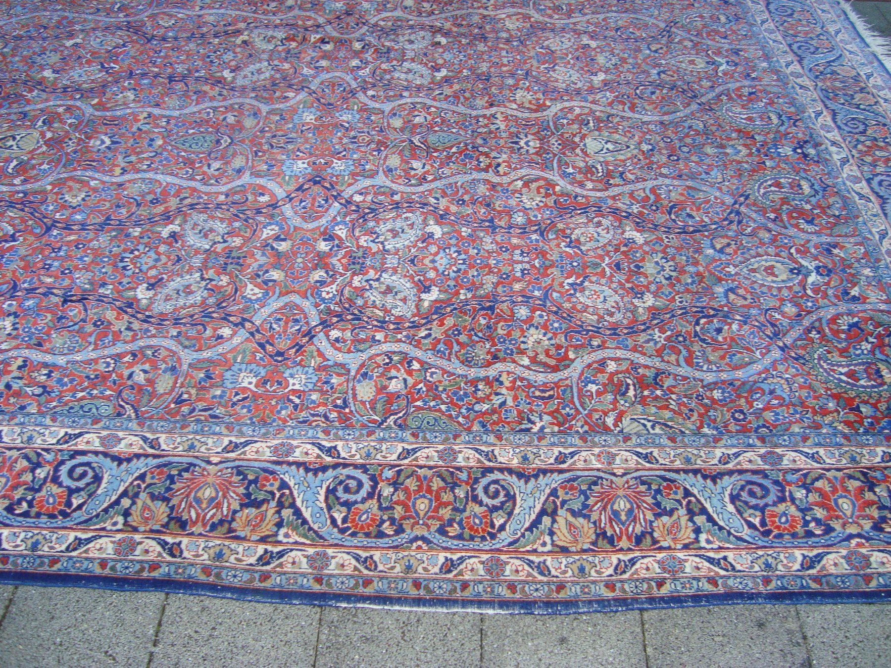 Tappeti: grosser antiker Orient Teppich, 352 x 253 cm – Usato da Oberdorf NW venduto da Lufao 5