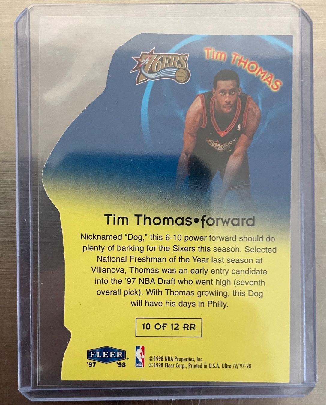 Nba Carte collezionabili: NBA Tim Thomas Rim Rockers Card – Nuovo (secondo la descrizione) da Muttenz venduto da joba23 1