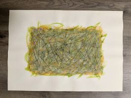 Abstrakte Kunst - Originalgemälde, modernes Design.