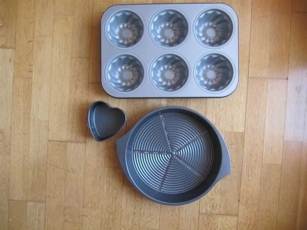 BackformenSet 3tlg: Gugelhupf Pizzablech | Kaufen auf Ricardo