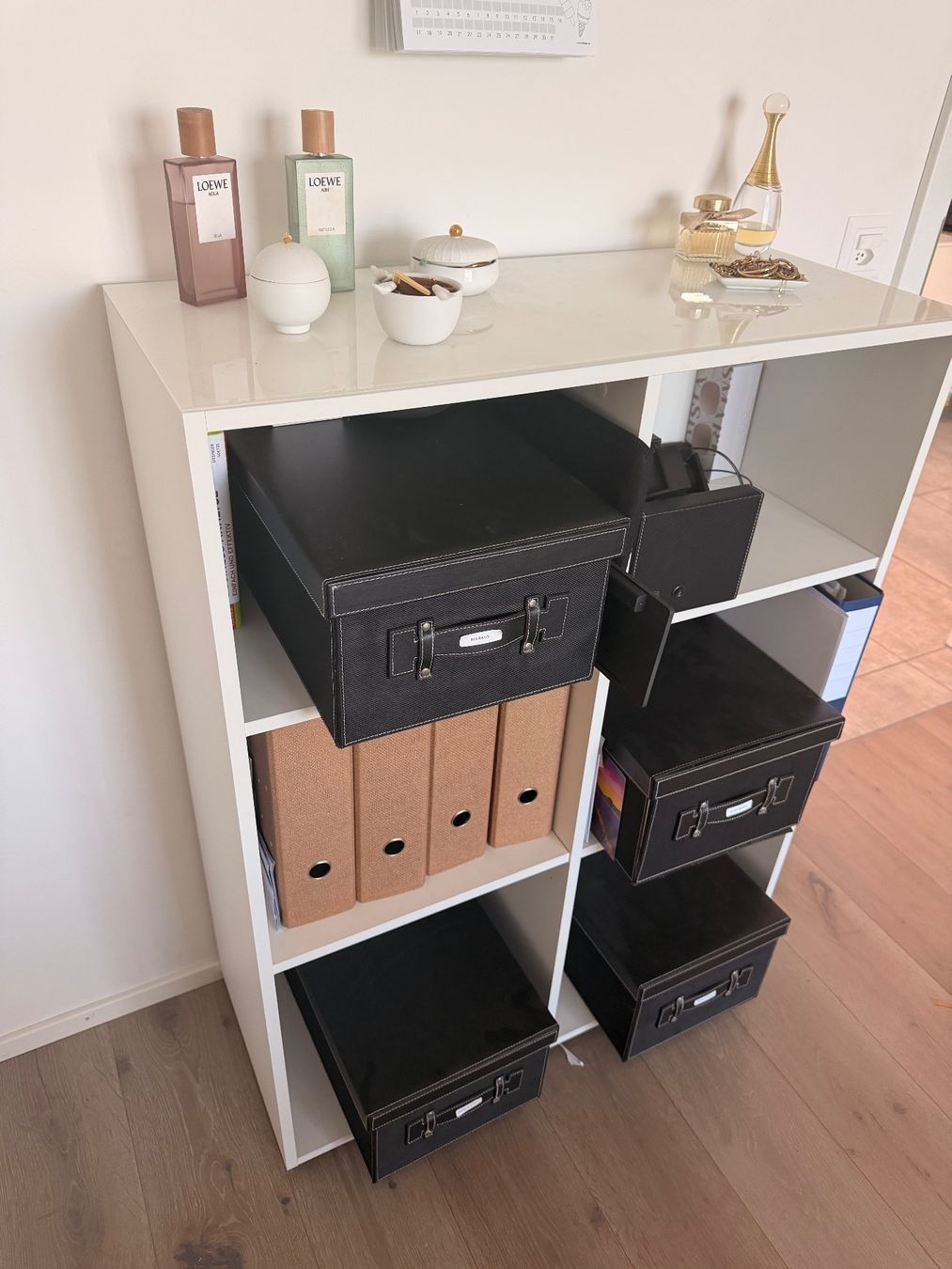 Interio Scaffali: Regal mit Glasplatte weiss – Usato da Port venduto da stefusi 3