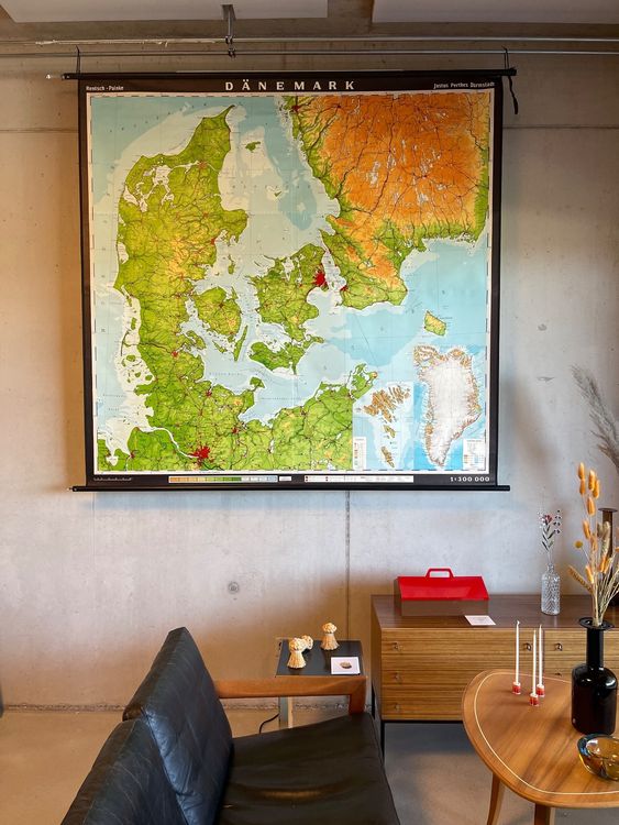 Weltkarte Als Poster Für Die Wand