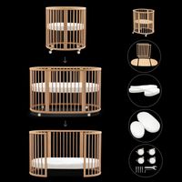 Stokke Sleepi 3-in-1 Bundle Kinderbett inkl. 2 Matratze