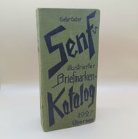 Antiker BRIEFMARKEN KATALOG Senf 1927 (Übersee)