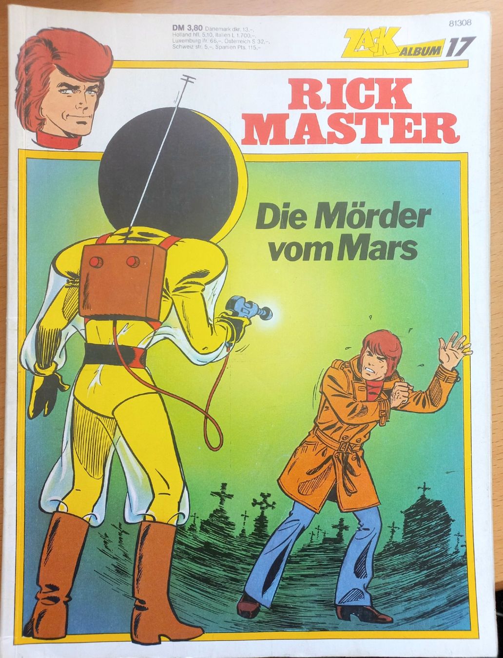 Fumetti: Comic - Rick Master 17 - Die Mörder vom Mars – Usato da Niederuzwil venduto da lubimaja