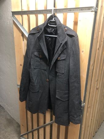 Trenchcoat mit Kokosknöpfen, Grösse L