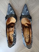 Just Cavalli High Heels Size 40 Leather Textil