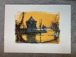 Rudolf Zehnder – signierte und nummerierte Lithographie