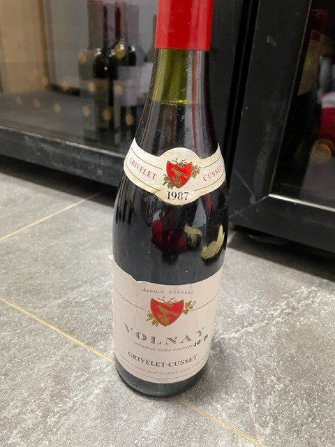 vin nuit saint georges Grivelet Cusset Volnay 1987 (Gebraucht) in La ...