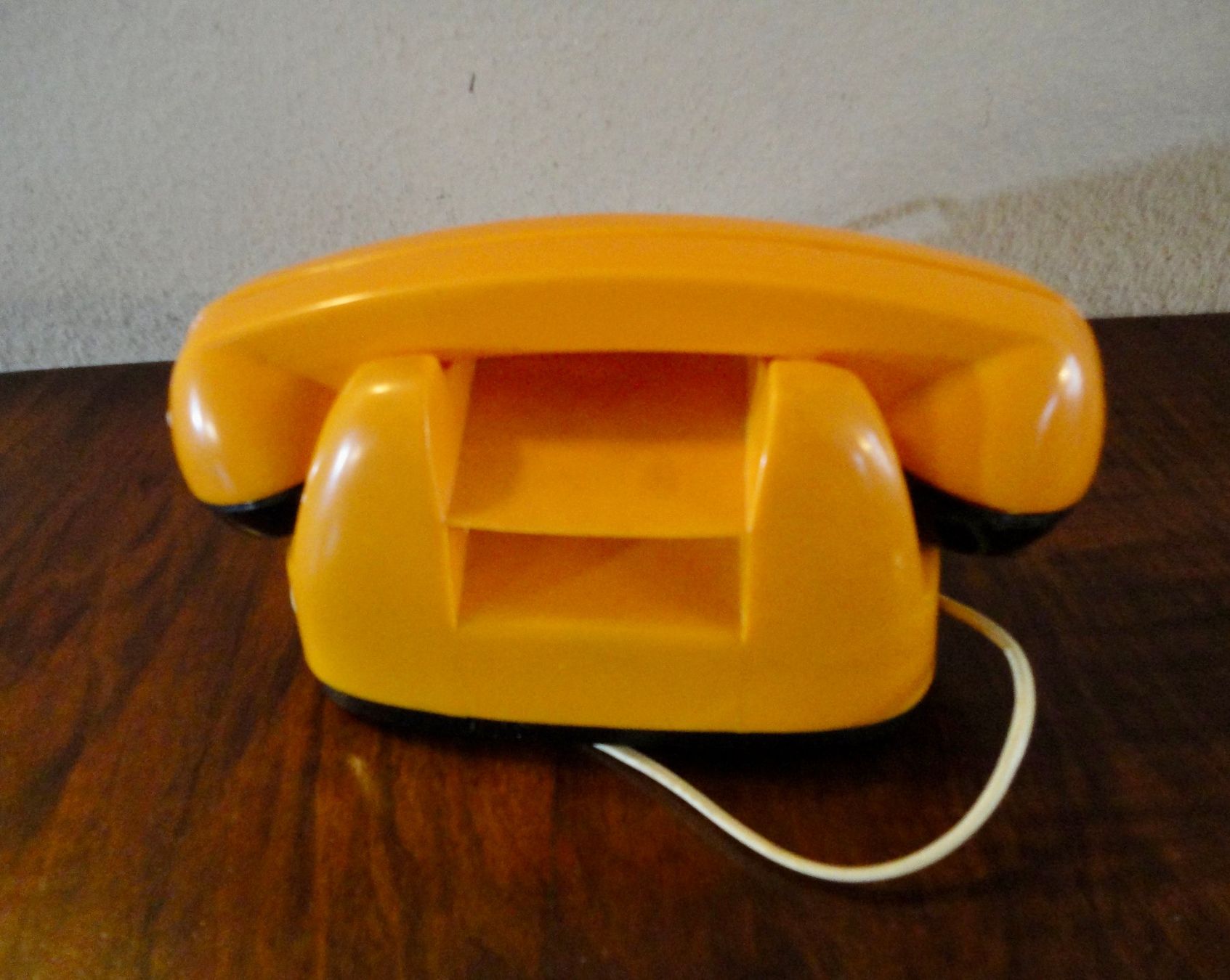 Giocattoli: Gelbes Kinder Telefon, Wählscheibe. – Usato da WÄDENSWIL venduto da katti01 2