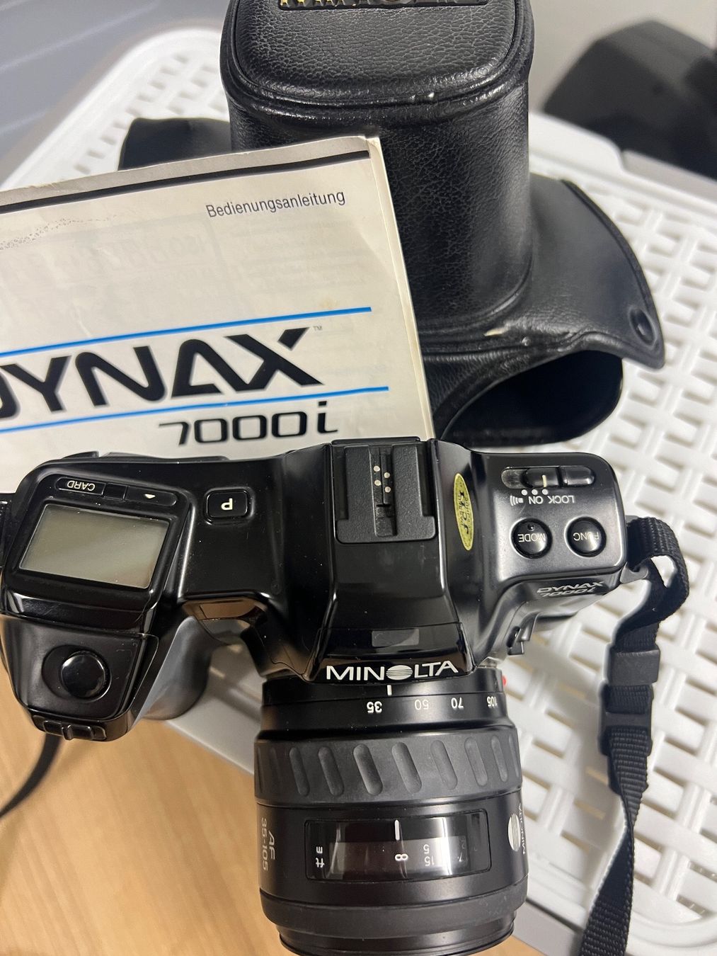 Minolta Kamera: Fotokamera MINOLTA 7000i mit Blitz – Gebraucht aus Rothrist von Digibobi 1