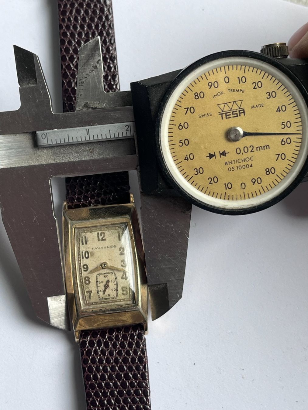 Orologi: Tavannes Art Deco Uhr – Usato da Worblaufen venduto da chronyves 4