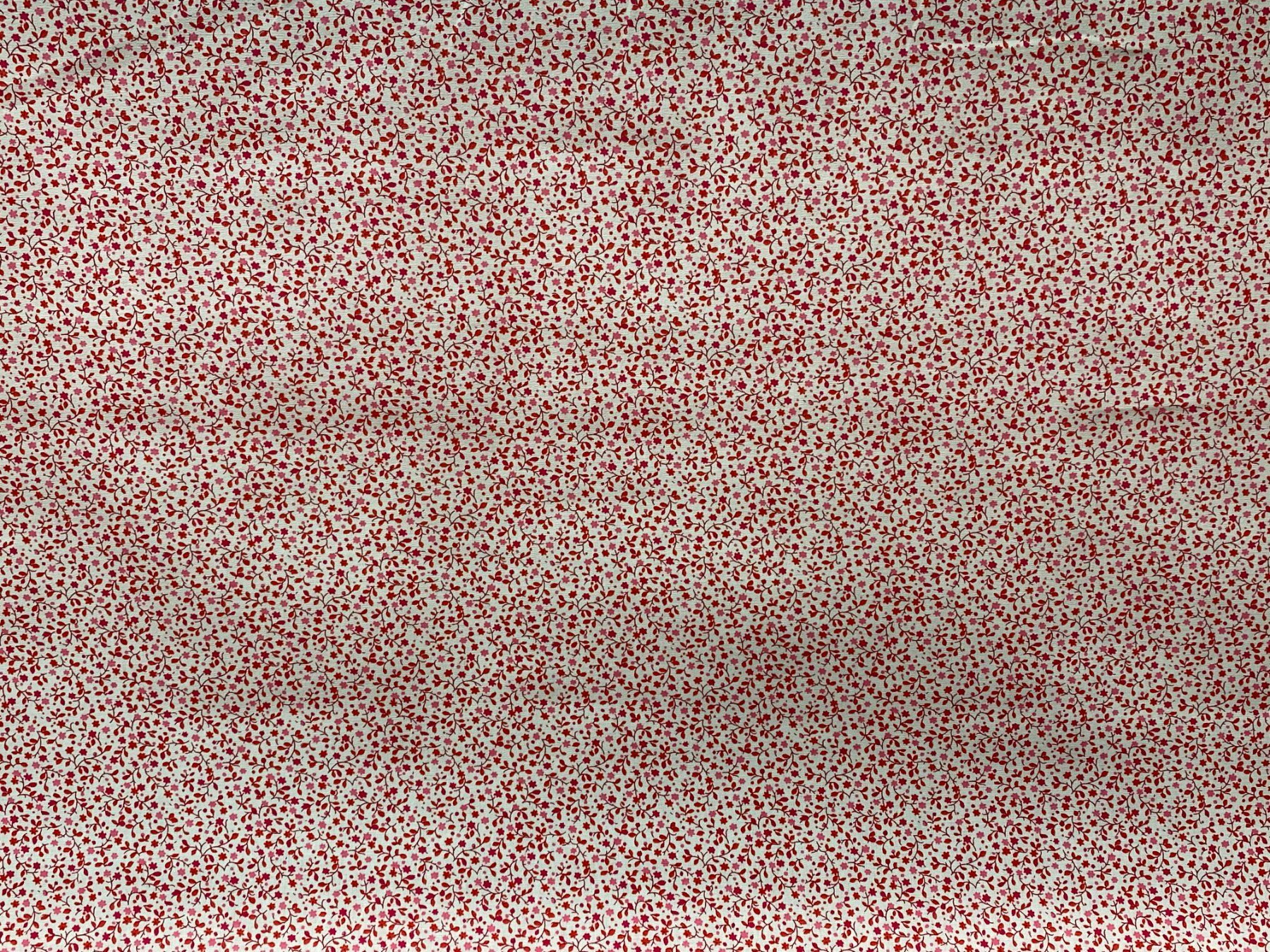 Stoffe: Tissu coton blanc imprimé fleurs – Neu und originalverpackt aus Préverenges von mam_629h