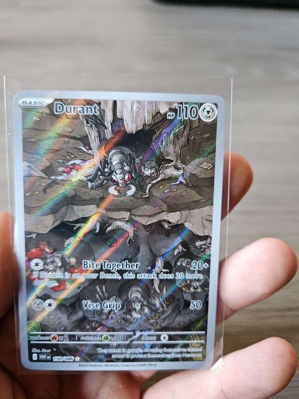 Pokémon Sammelbilder & Trading cards: Durant 150/086 Whiteflare Pokemon mint – Gebraucht aus männedorf von ret_56t6