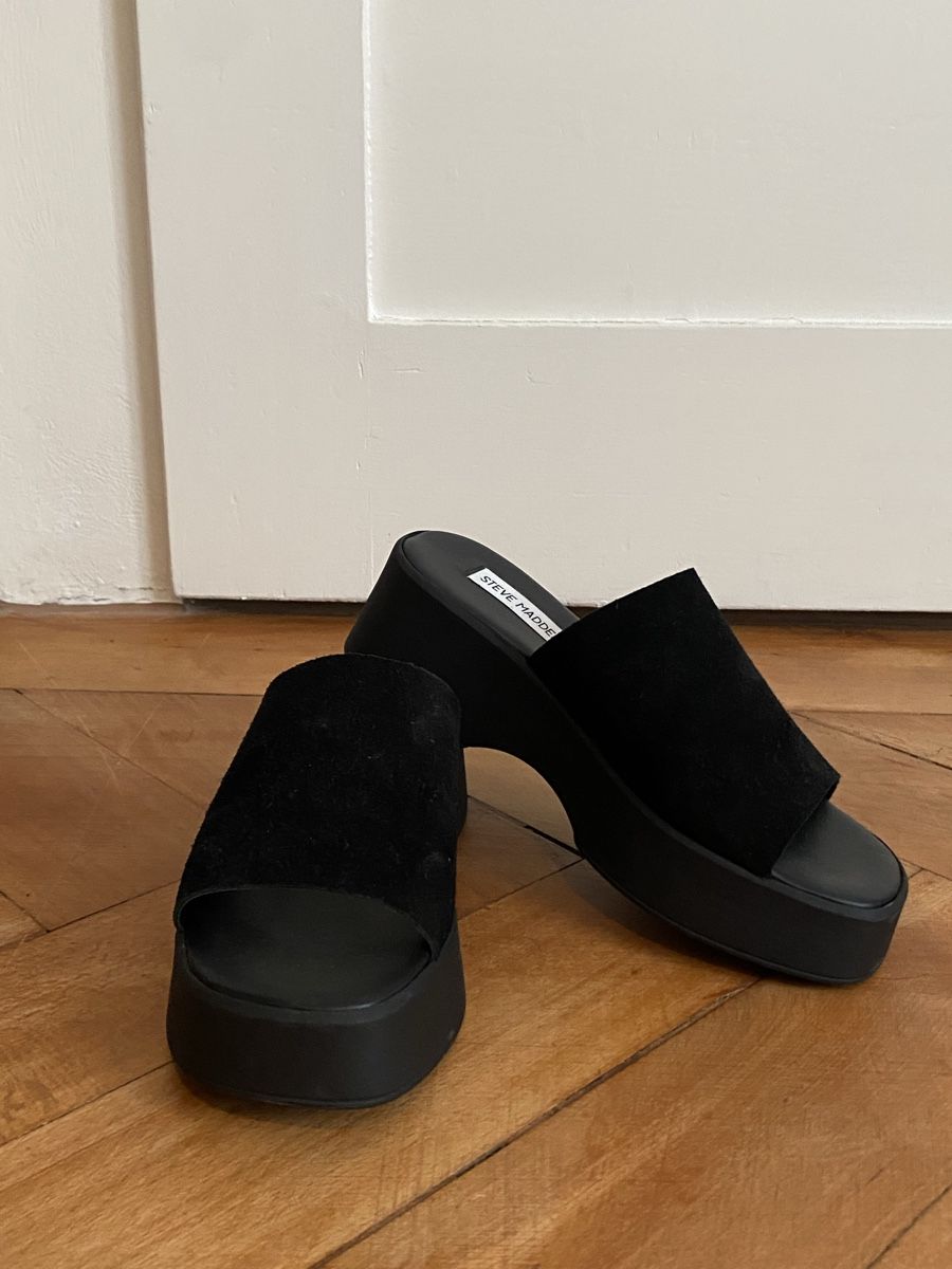 Steve Madden Chaussures femmes: Never worn! Steve madden platform slides – Neuf (Voir description) à Zürich par sadden 1