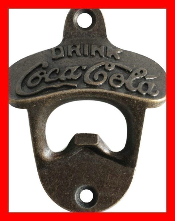 Elettrodomestici da cucina: Coca Cola Flaschenöffner Wandöffner Rost Zero Retro Metall – Nuovo e nell'imballaggio originale da Dättlikon venduto da easythings