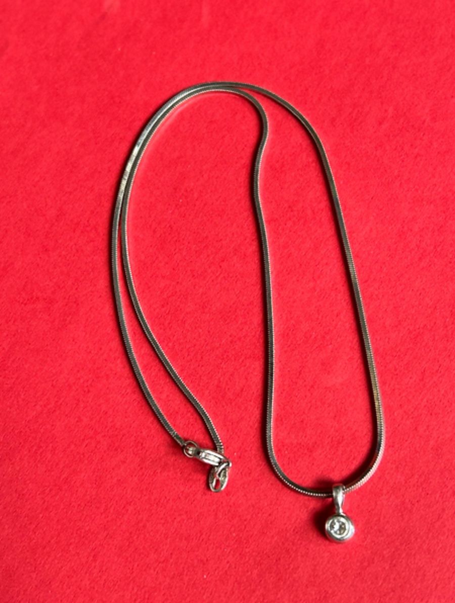 Catenine: Schlangenkette kantig Point – Usato da Laufen venduto da belleskulptur 4