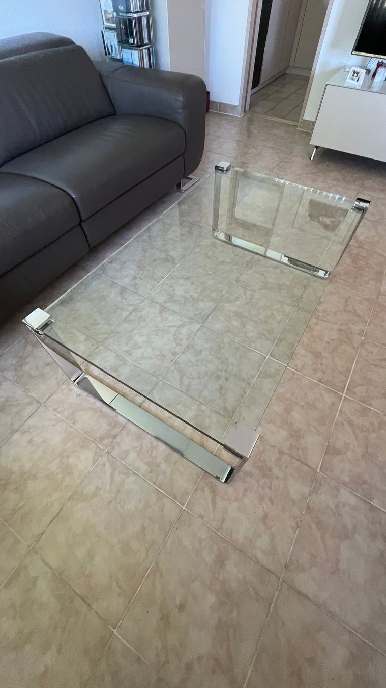 Tische: Couchtisch aus Glas – Gebraucht aus Binningen von Soraya267 1