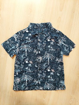Chemise IKKS noire en 6 ans