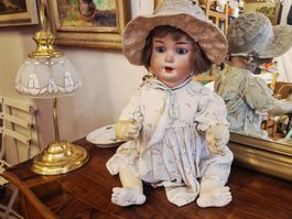 Porzellankopfpuppe Germany um ca. 1900, ca. 59cm