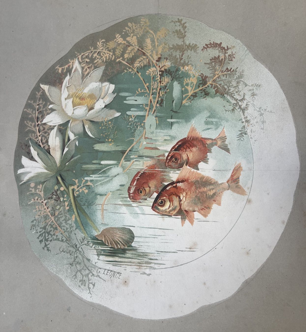 Dipinti: Reproduction dessin assiette – Usato da Cologny venduto da flo_7dnj