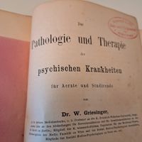 W. Griesinger/Pathologie u.Therapie d. psychischen Krankhe