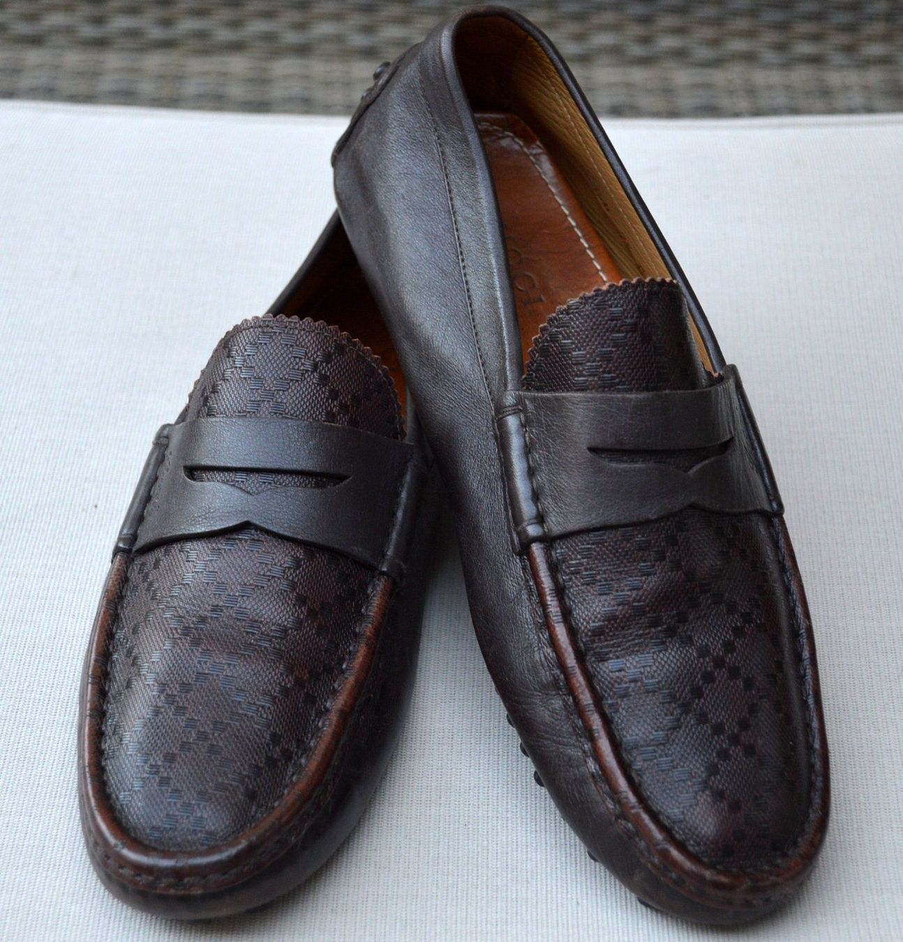 Gucci Herrenschuhe: Mokassins / Mocassins Gucci .41 / 7.5 – Gebraucht aus Collonges von Auganien 1