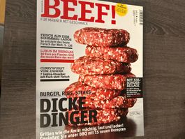 BEEF Magazin Nr. 10 Burger Ribs Steaks guter Zustand