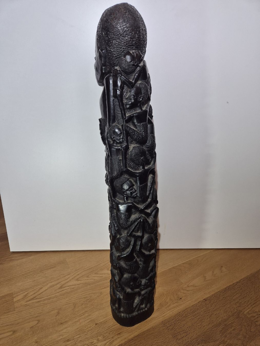 Skulpturen & Statuen: Afrikanische Kenia Ebenholzfigur geschnitzt ca. 65cm – Gebraucht aus Trogen von same4you 2