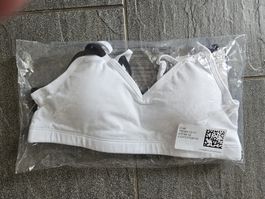 H&M Short Top 2er Set Weiss und Schwarz Grösse 146/152 Neu