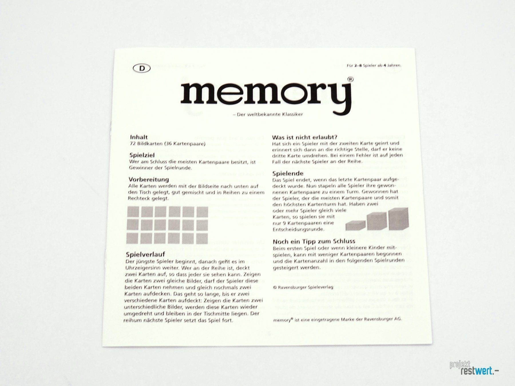 Ravensburger Spiele: Findet Dory Memory von RAVENSBURGER – Gebraucht aus Bülach von restwert_buelach 5