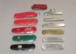 LOT 12 ST. TASCHENMESSER SACKMESSER WENGER VICTORINOX ANDERE