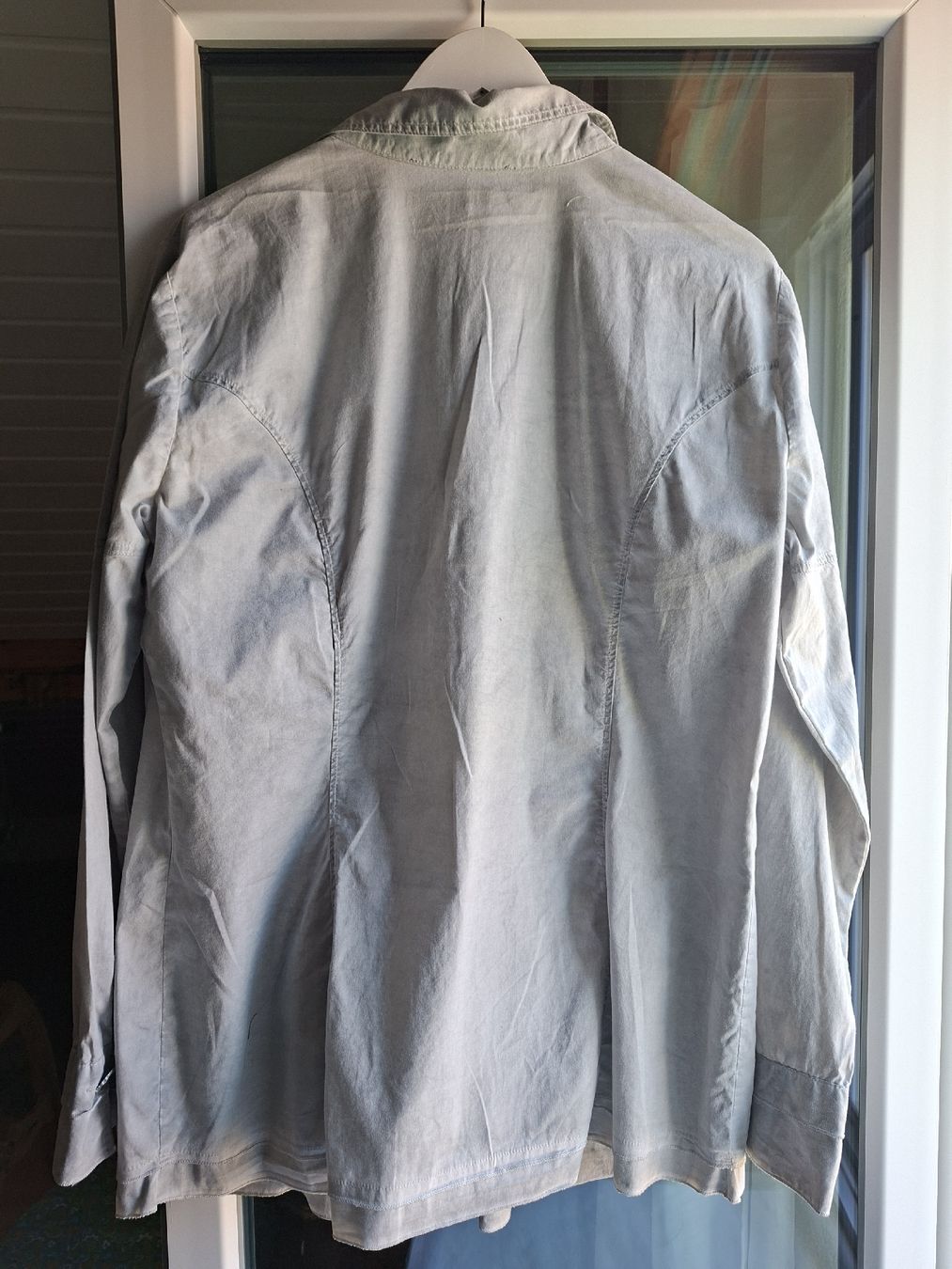 Blusen: Bottega Bluse Gr. 44/46 hellgrau – Gebraucht aus Remetschwil von littleredboots 4