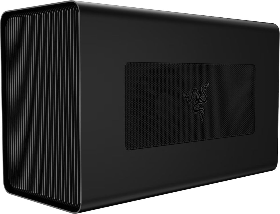 Razer Core X eGPU inkl. Grafikkarte Asus RX-580 (Gebraucht) in Blauen ...