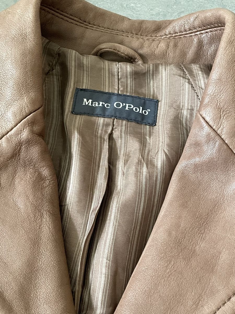 Marc O'Polo Giacche: Marc O’Polo Lederjacke Beige Gr. 36 – Usato da Zürich venduto da megastored 3