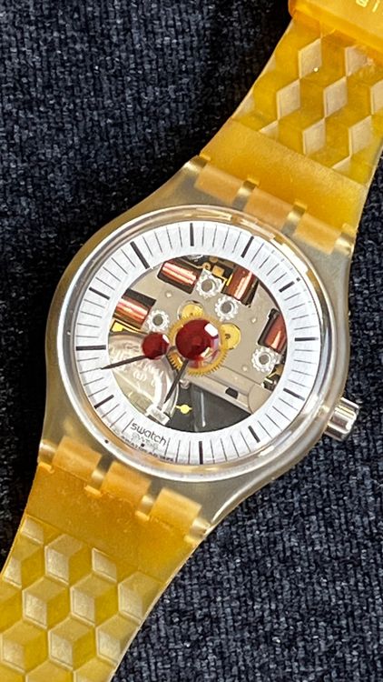 Swatch Orologi: Swatch Music Call Gelb, Vintage Rarität, Sammlerstück! – Usato da Grenchen venduto da chththl