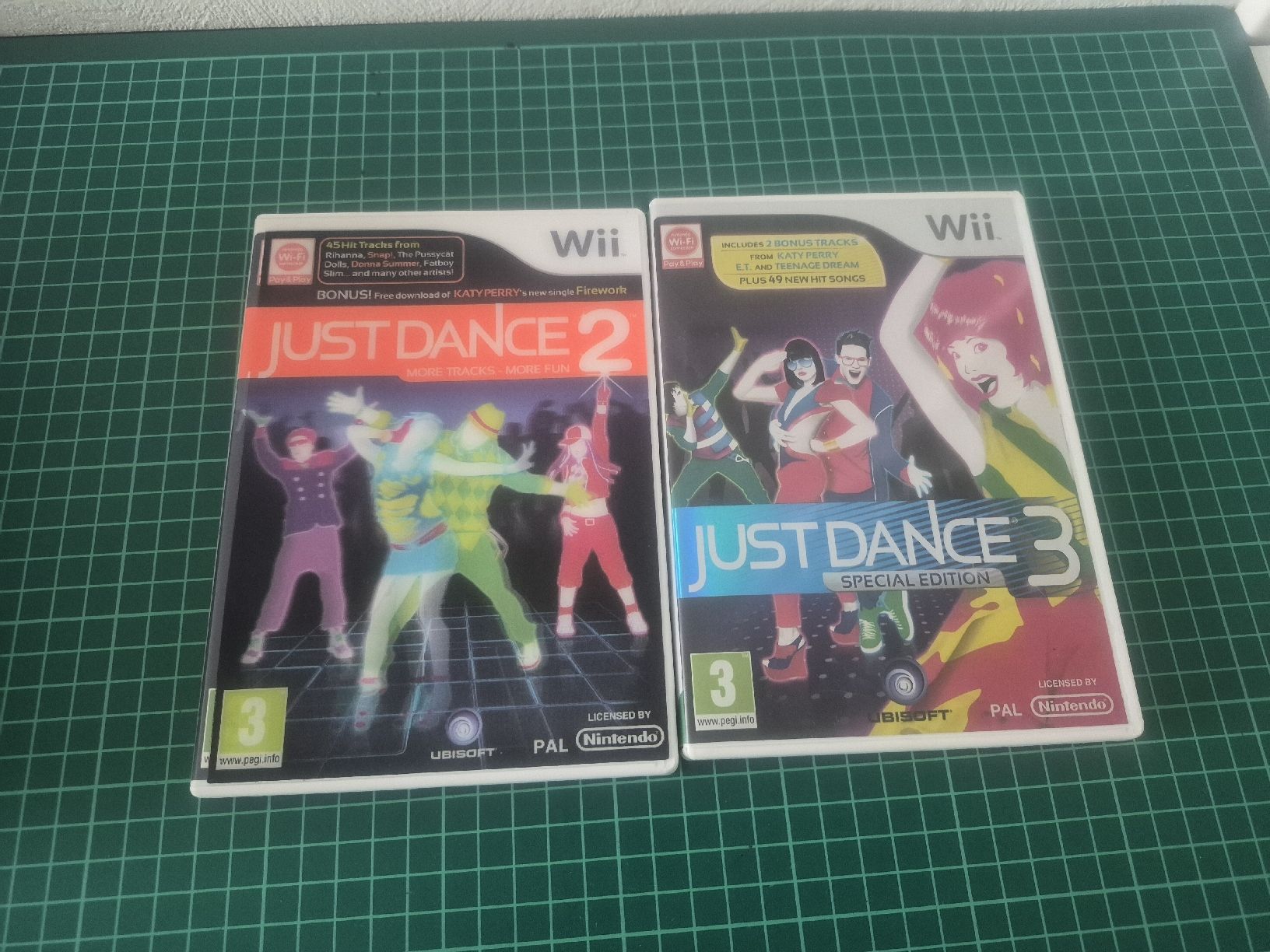 Nintendo Giochi: Wii Just Dance 2 and 3 Special Edition games bundle – Usato da Meyrin venduto da Retro-GZ