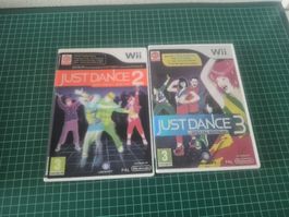 Wii Just Dance 2 and 3 Special Edition games bundle
