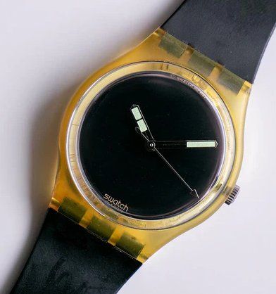 Swatch Orologi: Snow white Swatch 1987 GK104 – Nuovo e nell'imballaggio originale da Wilen b. Wil venduto da Alvaro00