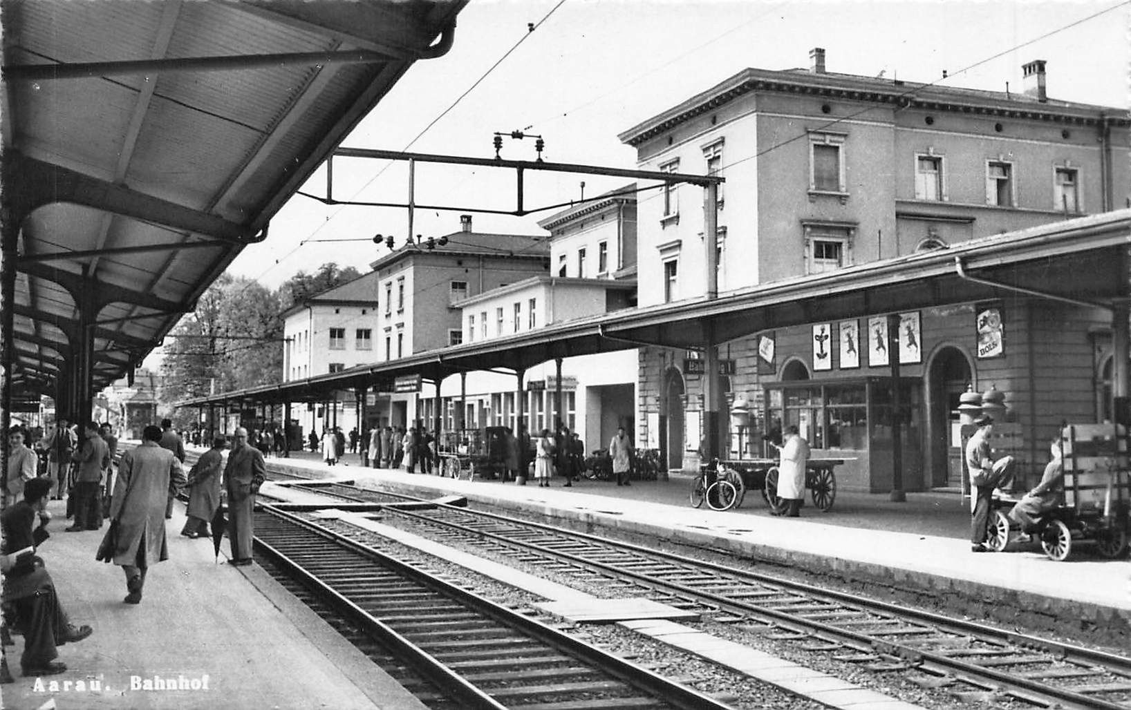 Cartoline postali: Aarau AG Bahnhof – Usato da Biasca venduto da Blenio71