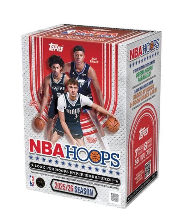 Topps Cartes à collectionner: 2025-26 Topps NBA Hoops (Value Box) – Neuf avec emballage d'origine à Adligenswil par Suter-Hobbyhaus