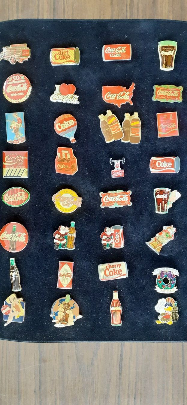 Coca-Cola Placchette & Badge: Pins Sammlung Coca Cola u.a – Usato da Mörschwil venduto da antiksalon 2