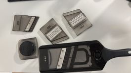 Gemüsehobel schwarz nur 2x Gebraucht 