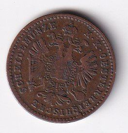 Tutti le monete: Oesterreich 1 Kreuzer 1881 – Usato da Neuchâtel venduto da karlpierrino 1