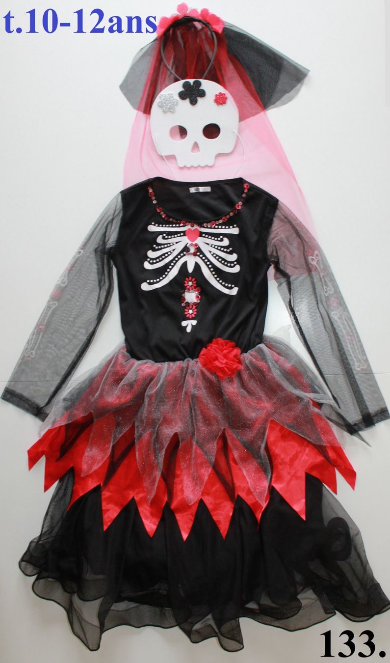 Kostüme: Costume squelette / Skelett t. 10 - 12 ans – Gebraucht aus Peseux von CoolShoping