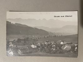 Gruss aus Zäziwil Postkarte Ansicht alt