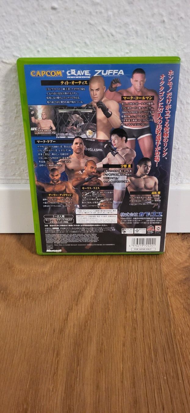 Microsoft Giochi: Xbox - UFC Tapout NTSC-J – Usato da Münsingen venduto da Heroism2010 1