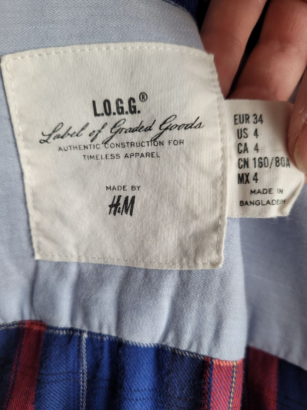 H&M Chemisiers: Kariertes Hemd – D'occasion à Triesen par stephanieschurti 3