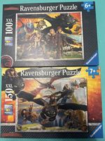 Ravensburger Puzzle 150 & 100 Teile "Drachenzähmen"