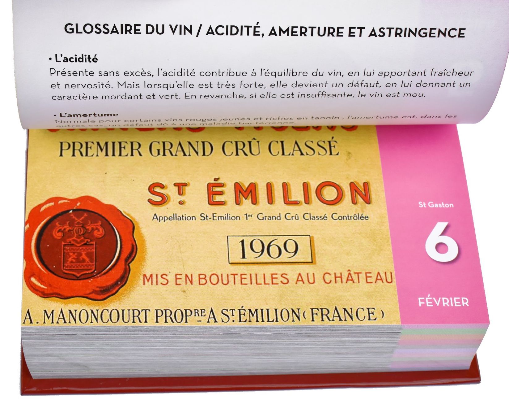 Libri: UN CONSEIL DE SOMMELIER PAR JOUR "Éphéméride" – Usato da Onex venduto da gonsla 5